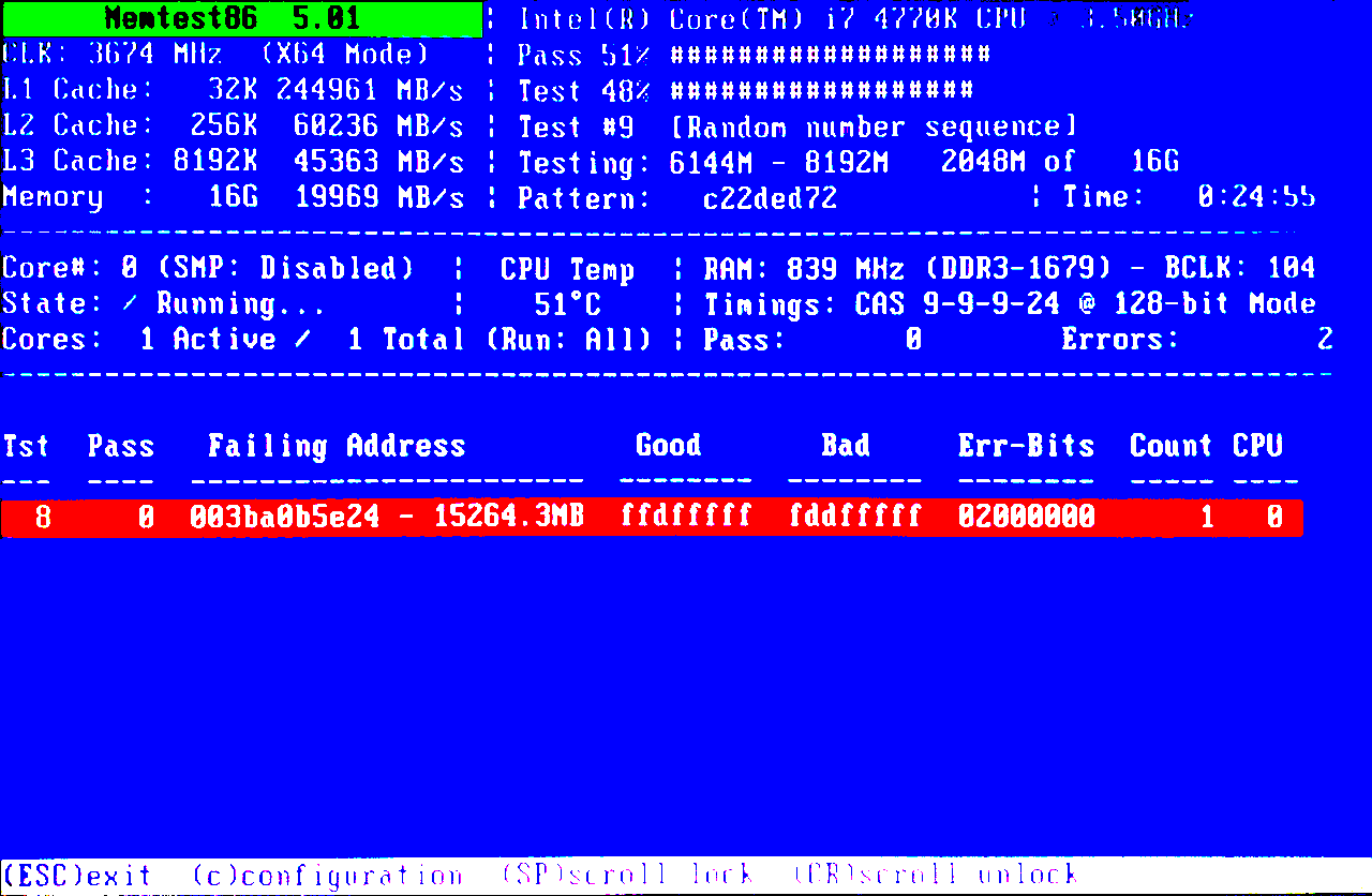 Dealing with bad RAM on Linux